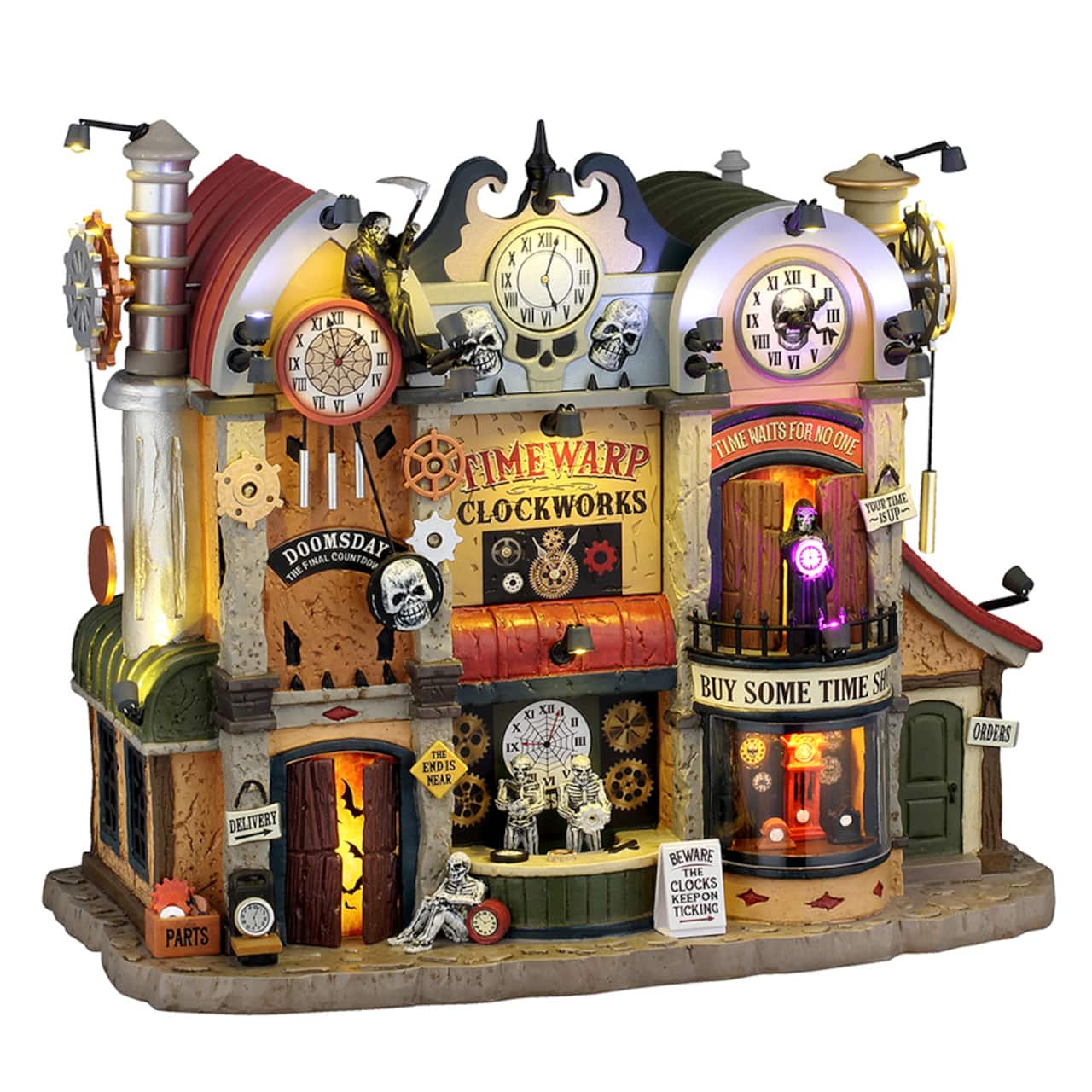 Lemax® Spooky Town® Timewarp Clockworks